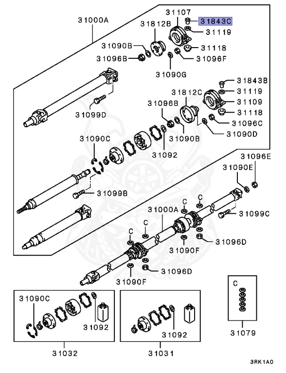 Mitsubishi - GTO - Z16A - 1998 - MNGF9 - 6G72