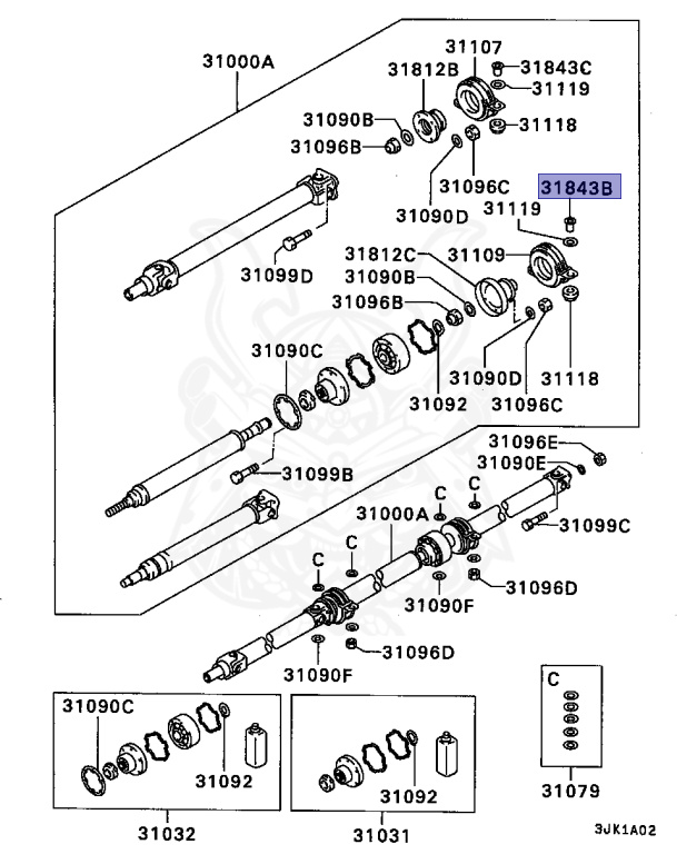 Mitsubishi - Diamante - F27A - 1990 - TRPM - 6G72