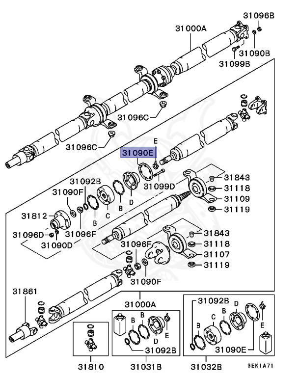 Mitsubishi - Lancer Evolution V - CP9A - 1996 - SNDF - 4G63