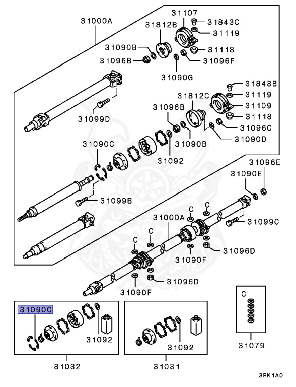 Mitsubishi - GTO - Z15A - 1991 - MRPM - 6G72