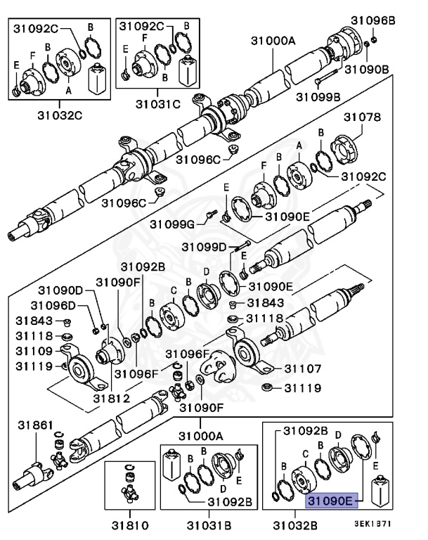 Mitsubishi - Lancer - CM5A - 1997 - SRGF - 4G93