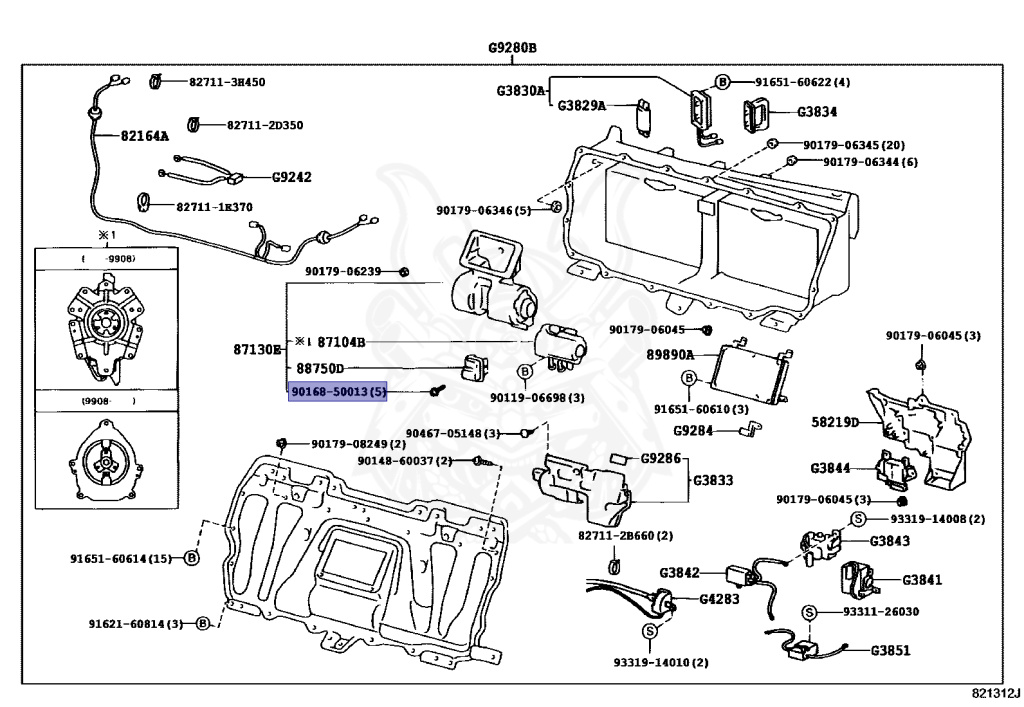 Rx 90168-50013 - Toyota - Bolt - Nengun Performance
