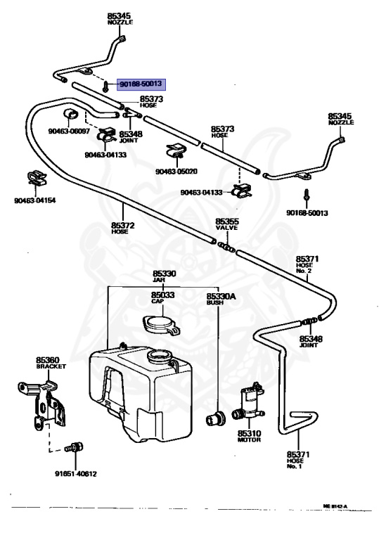 90168-50013 - Toyota - Bolt - Nengun Performance