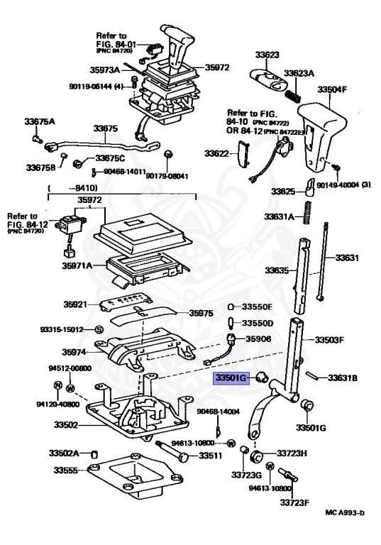 90385-11003 - Toyota - Bush (for Floor Shift Control Shaft