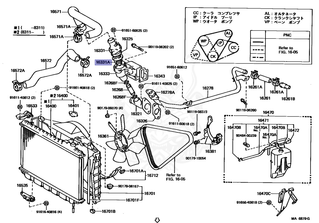 Toyota - Crown - GS121 - 1985 - ROYAL SALOON TYPE - HARDTOP - Automatic - 1GGEU