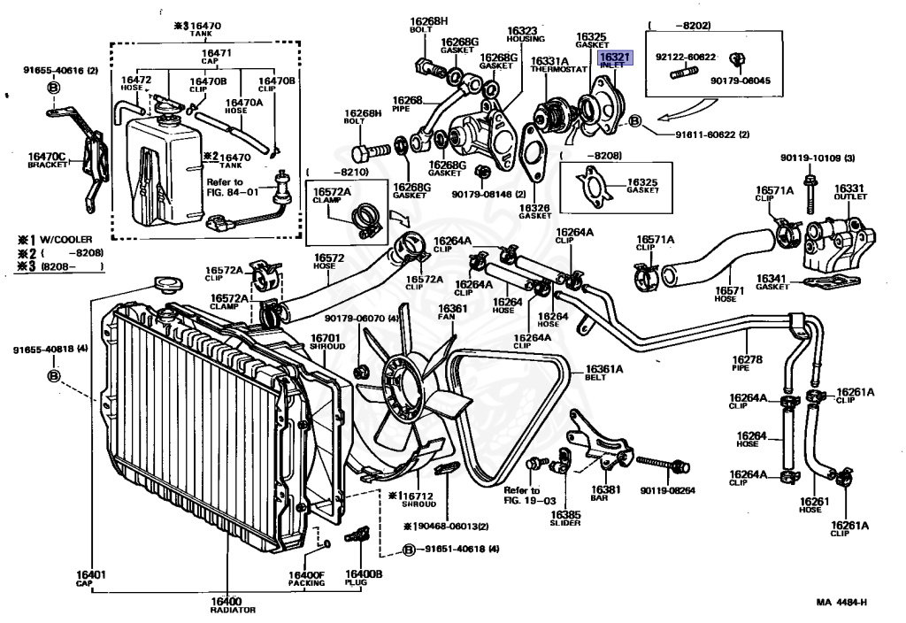 Toyota - Mark 2 - GX61 - 1984 - LG TYPE - SEDAN - Automatic - 1GEU