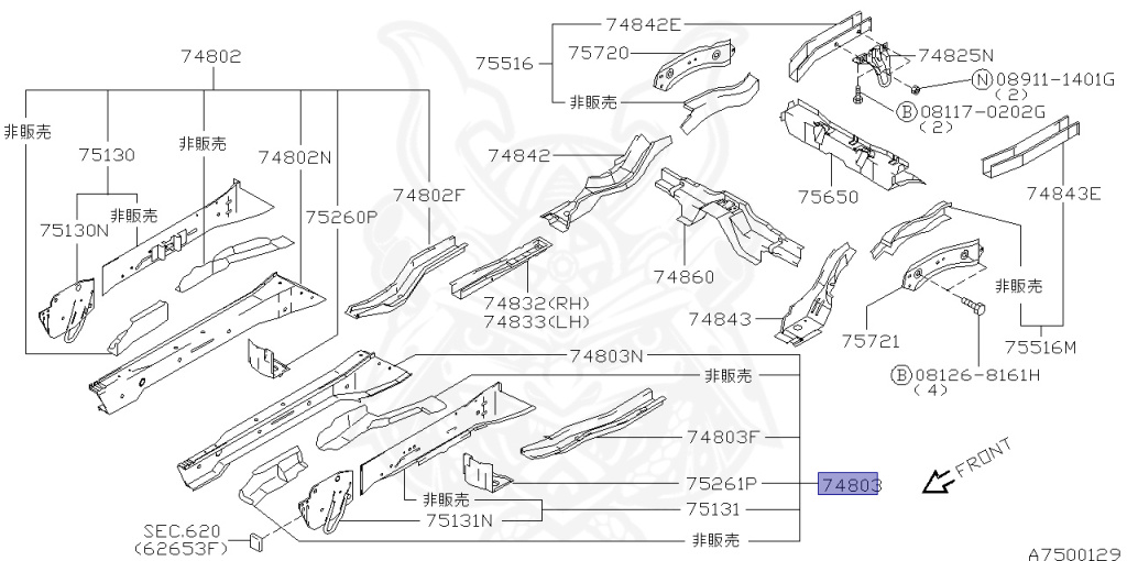 Nissan - Silvia - S14 - 1995 - KS - HARDTOP(K) - MANUAL TRANSMISSION(MT) - TWO WHEELS STEERING(2WS) - SR20DET