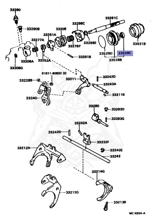 90311-18013 - Toyota - Seal, Oil (for Control Shaft Cover