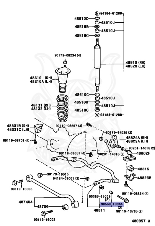 Toyota - Land Cruiser - HZJ79 - 2001 - STANDARD TYPE - CHASSIS FOR FIRE ENGINE - Manual - 1HZ
