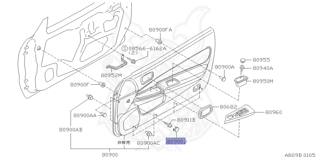Nissan - Skyline - R34 25GTT - ER34 - 1998 - 25GT TURBO - 2 door hard top (2K) - AUTOMATIC-FLOOR SHIFT(AT.F4) - Hi-Cas 2-Link (HI.2WD) - RB25DET