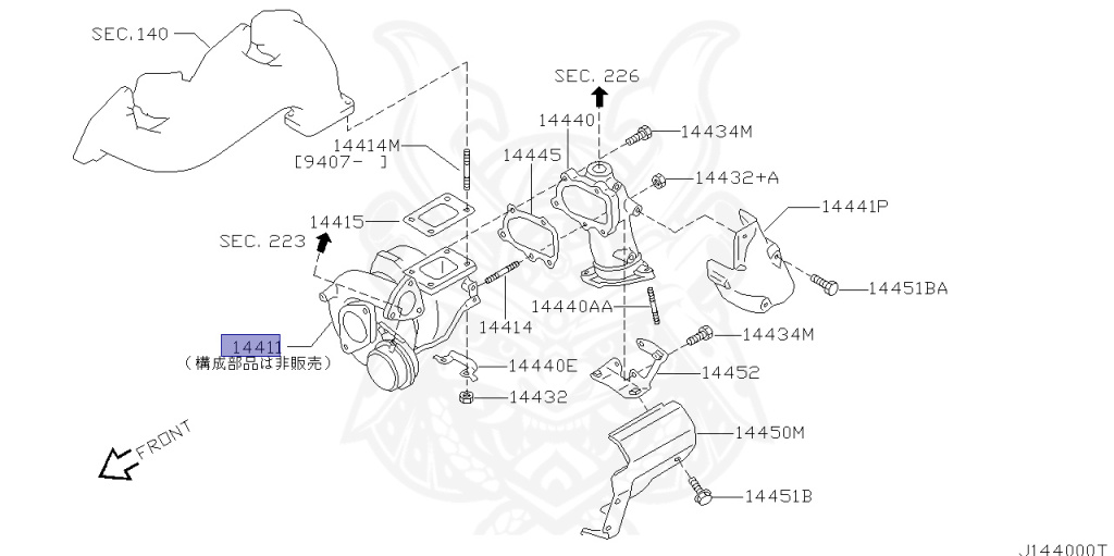 Nissan - Silvia - S14 - 1997 - KS - HARDTOP(K) - MANUAL TRANSMISSION(MT) - FOUR WHEELS STEERING(4WS) - SR20DET