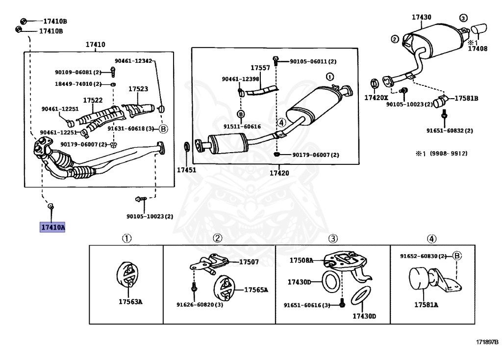 90179-08025 - Toyota - Nut - Nengun Performance