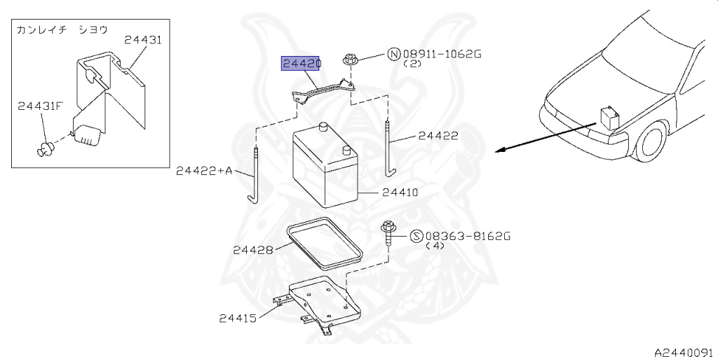 Nissan - Maxima - J30 - 1988 - Type 1 Type 2 SE 300SV - SEDAN(S) - AUTOMATIC TRANSMISSION(AT) - VG30E