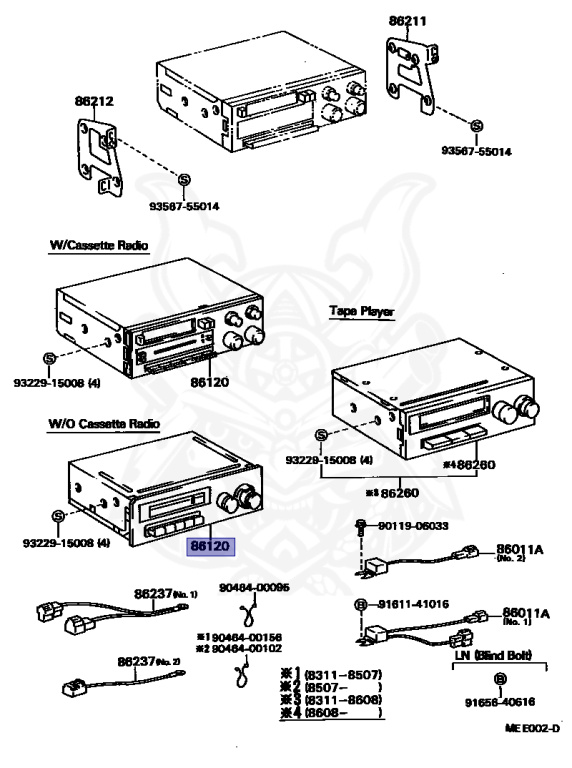 Toyota - Hilux - YN65 - 1984 - DLX TYPE - LOW DECK,PICKUP(STANDARD DECK 1-SIDE OPEN) - Manual - 3YJ
