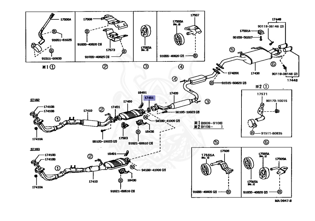 Toyota - Celica - ST183 - 1990 - GT-R TYPE - LIFTBACK - Automatic - 3SGE