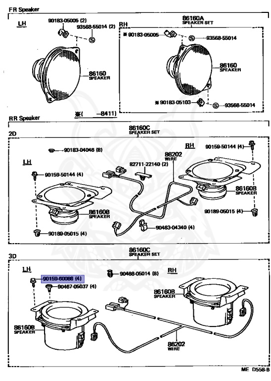 Toyota - Sprinter - AE85 - 1983 - SE TYPE - 2-DOOR - Manual - 3AU
