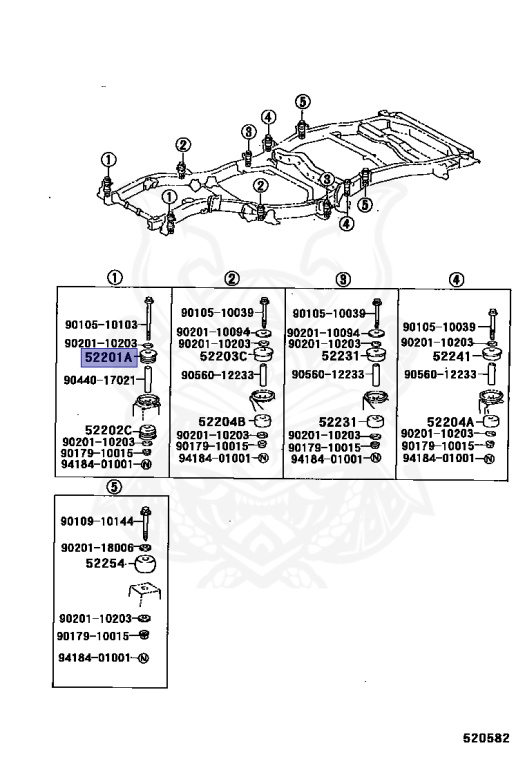 Toyota - Land Cruiser - HZJ75 - 1997 - STANDARD TYPE - CHASSIS FOR FIRE ENGINE - Manual - 1HZ