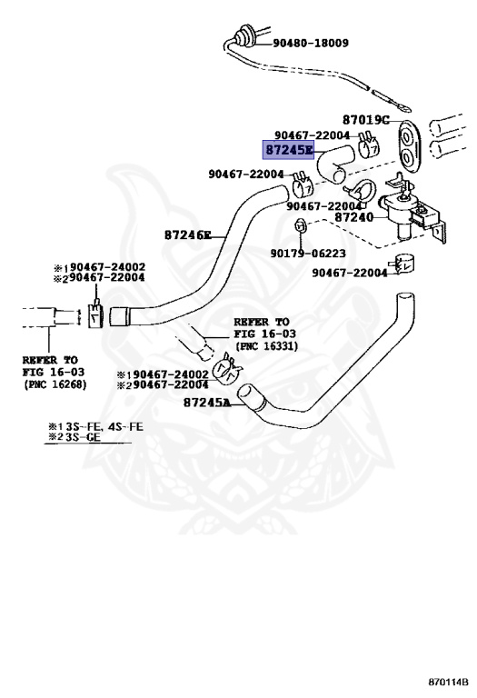 Toyota - Carina - ST201 - 1994 - X TYPE - Automatic - 4SFE