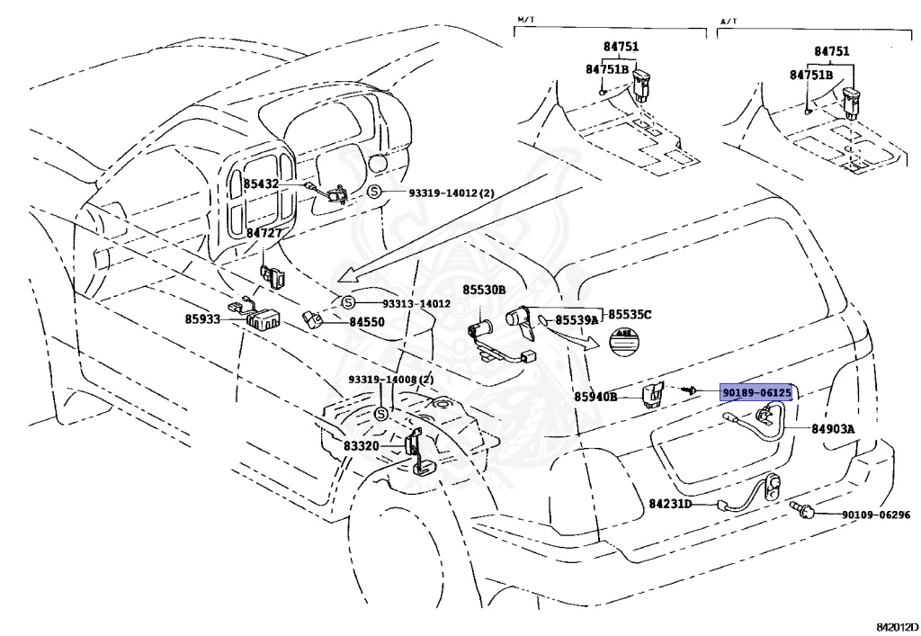 90189-06125 - Toyota - Clip - Nengun Performance