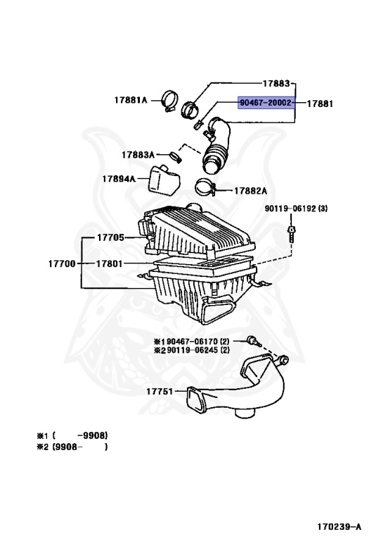 Toyota - Corona - CT210 - 1996 - PREMIO - Manual - 2CT