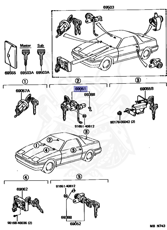 Toyota - Supra A70 MKIII - MA70 - 1988 - GT LIMITED TYPE - LIFTBACK - Automatic - 7MGTEU