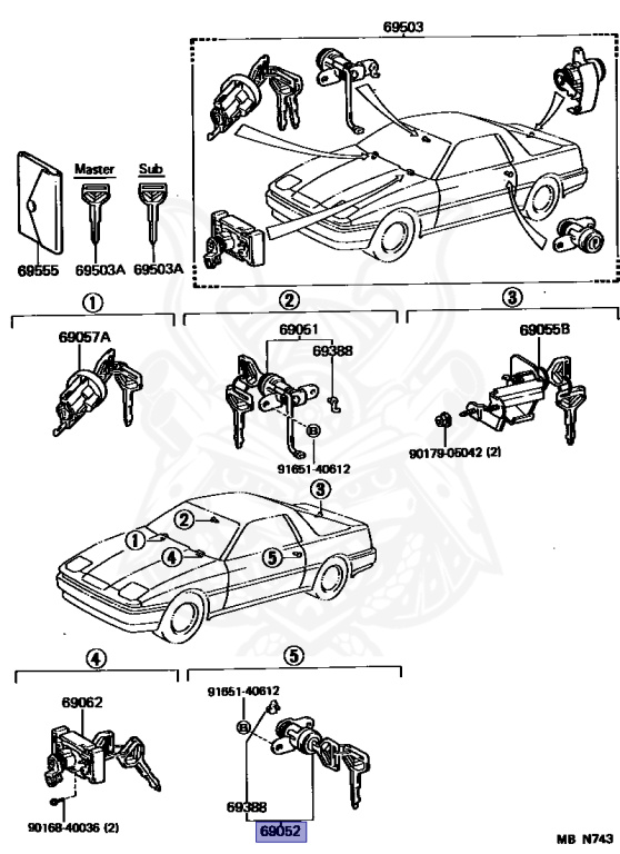 Toyota - Supra A70 MKIII - MA70 - 1988 - GT LIMITED TYPE - LIFTBACK (AERO TOP) - Manual - 7MGTEU