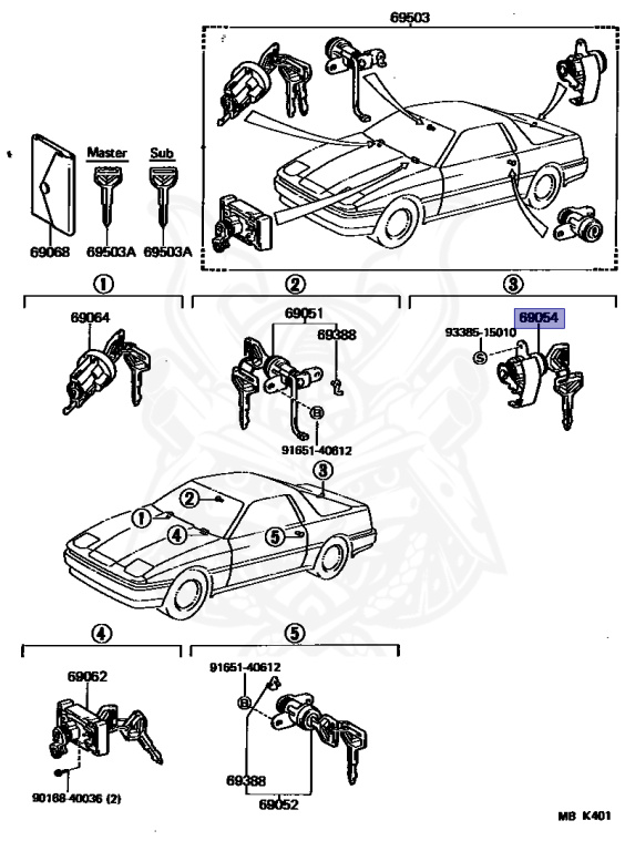 Toyota - Supra A70 MKIII - MA70 - 1987 - GT LIMITED TYPE - LIFTBACK - Manual - 7MGTEU