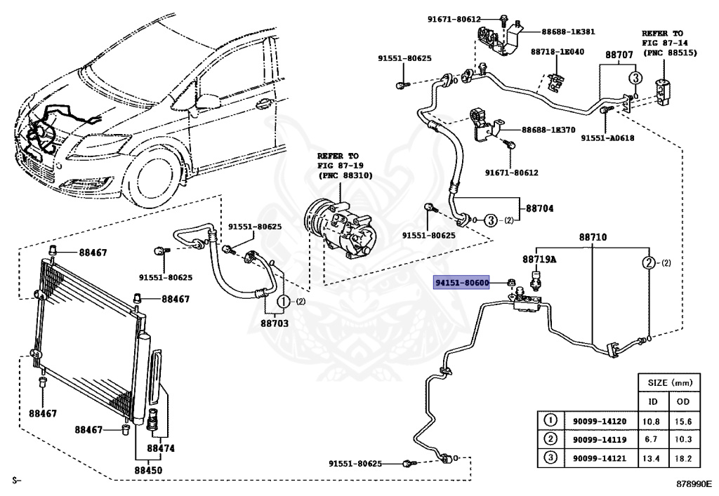 Toyota - Auris - ZRE154H - 2009 - Variator - 2ZRFAE
