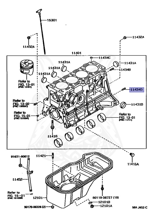 エレガンス 140366N200 Genuine Nissan GASKET-EXHAUST MANIFOLD,A 14036