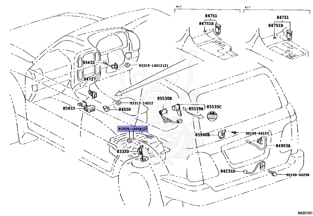 Toyota - Land Cruiser - UZJ100W - 2000 - CYGNUS TYPE - Automatic - 2UZFE