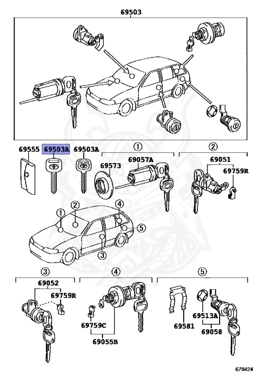 90999-00193 - Toyota - Key, Blank - Nengun Performance