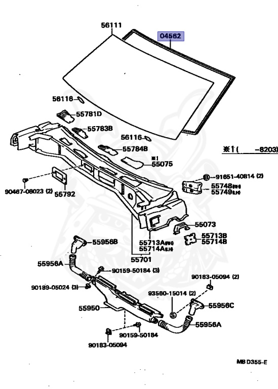 Toyota - Corona - TT142 - 1983 - SX TYPE - SEDAN(4DOOR SEDAN) - Automatic - 3TEU