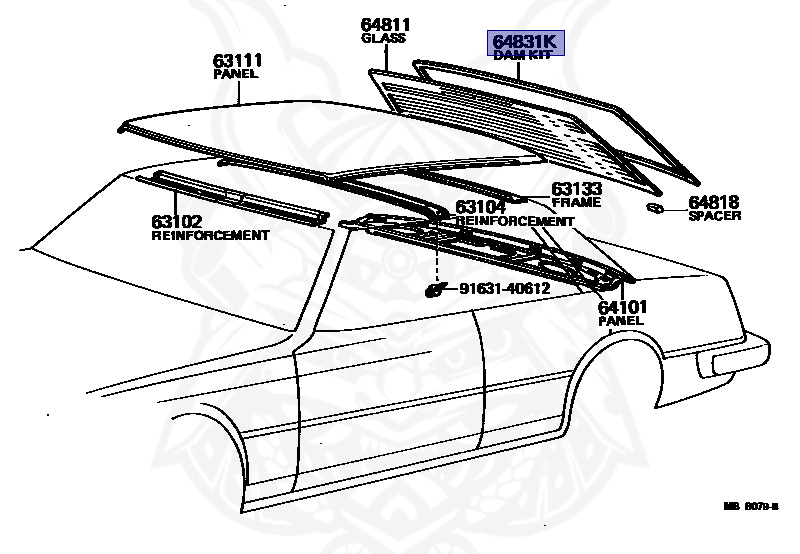 Toyota - Cresta - LX60 - 1984 - CUSTOM TYPE - 4-DOOR HARDTOP - Automatic - L