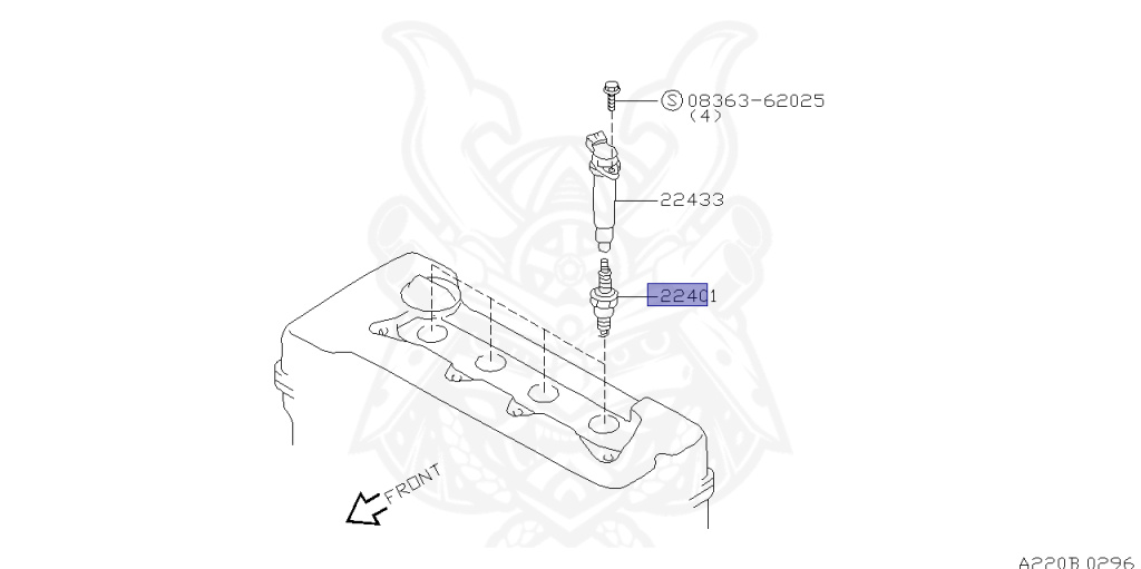 22401-1P115 - Nissan - Spark Plug - Nengun Performance