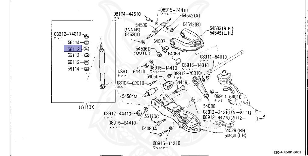 56127-50000 - Nissan - Stabilizer Bushing - Nengun Performance