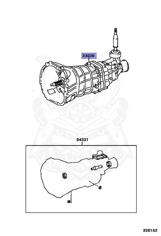 33030-2A630 - Toyota - Manual Transmission Unit Assy - Nengun