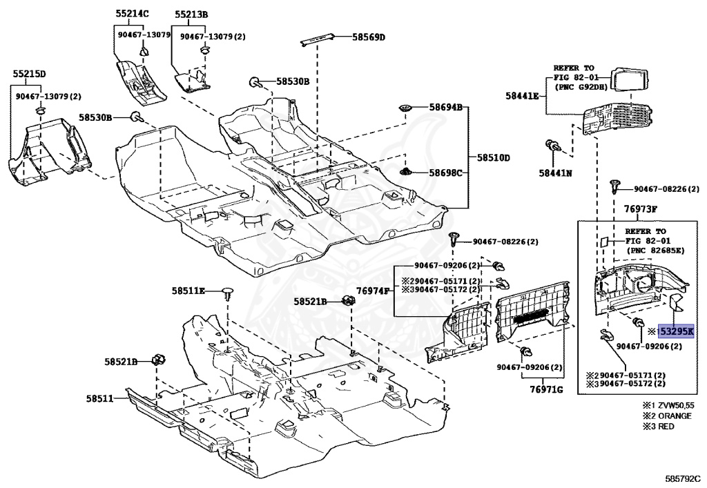 Toyota - Prius - ZVW55 - 2018 - PREMIUM TYPE - Variator - 2ZRFXE