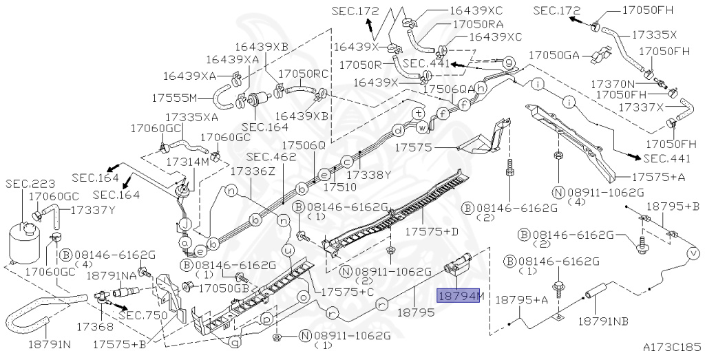 Nissan - Cima - FGY33 - 1998 - 41LV - SEDAN(S) - AUTOMATIC TRANSMISSION(AT) - 4-link IRS suspension (4WD.IRS) - VH41DE