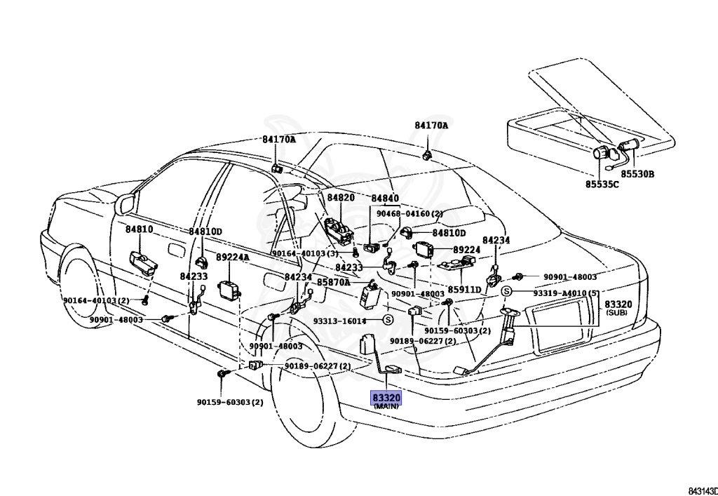 83320-51010 - Toyota - Gage Assy, Fuel Sender - Nengun Performance