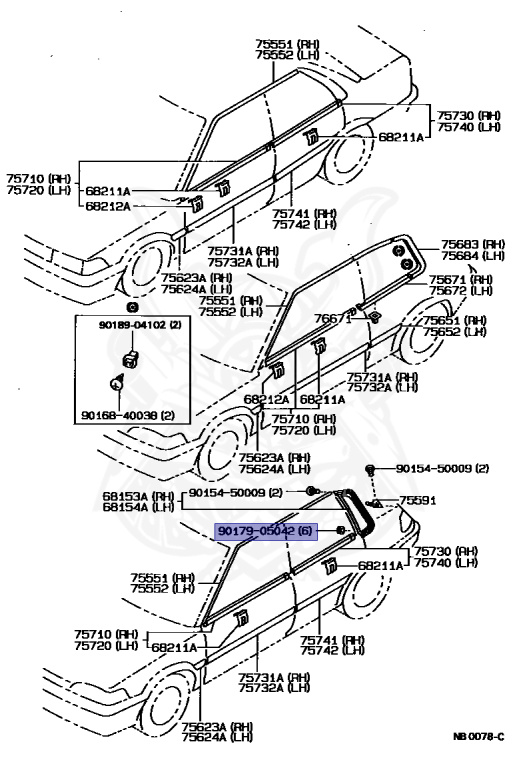 Toyota - Corolla - AE92 - 1990 - GT TYPE - 4-DOOR - Manual - 4AGE