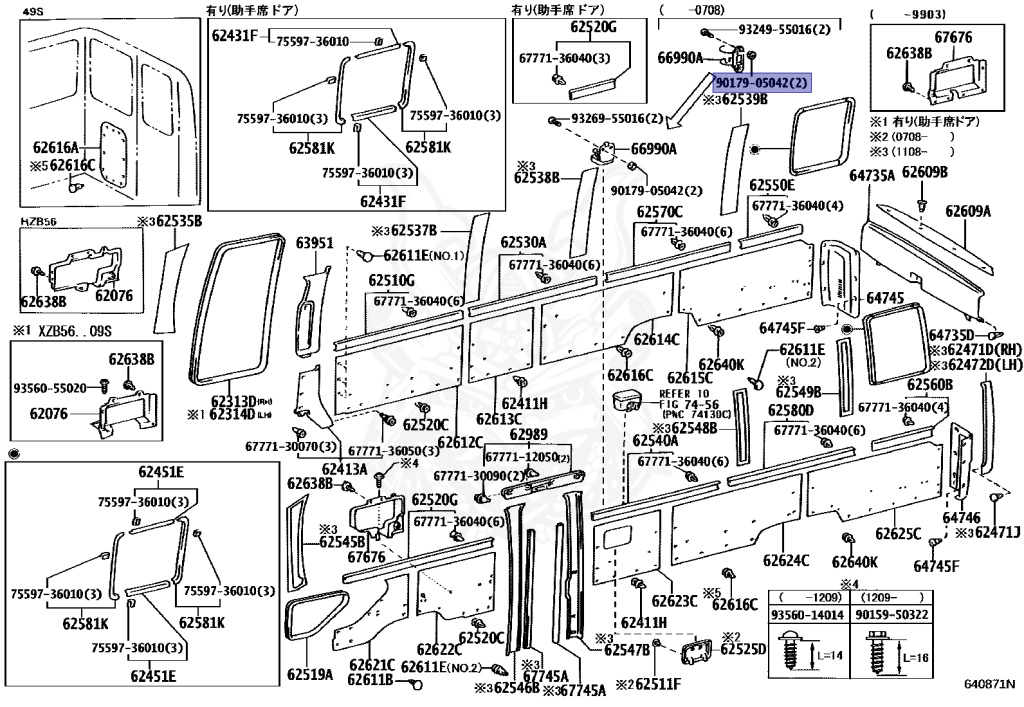 Toyota - Coaster - XZB50 - 2004 - DX TYPE - Manual - N04C