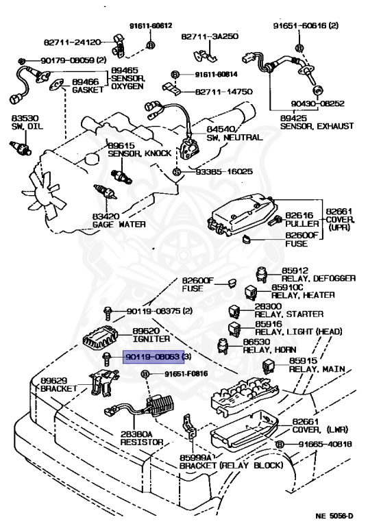 Toyota - Crown - MS135 - 1987 - ROYAL SALOON TYPE - SEDAN - Automatic - 7MGE