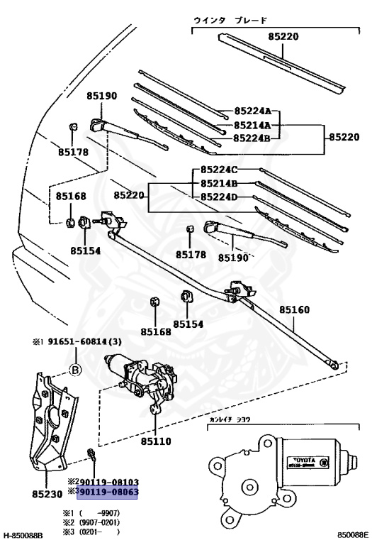 Toyota - Hiace - KZH100G - 1999 - SUPER CUSTOM TYPE - 4-DOOR - Automatic - 1KZTE