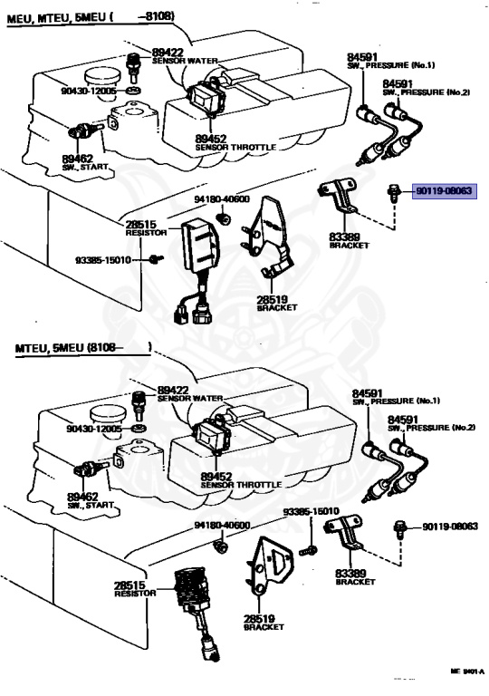 Toyota - Crown - MS110 - 1979 - SPECIAL EDITION TYPE - 4-DOOR - Automatic - MEU