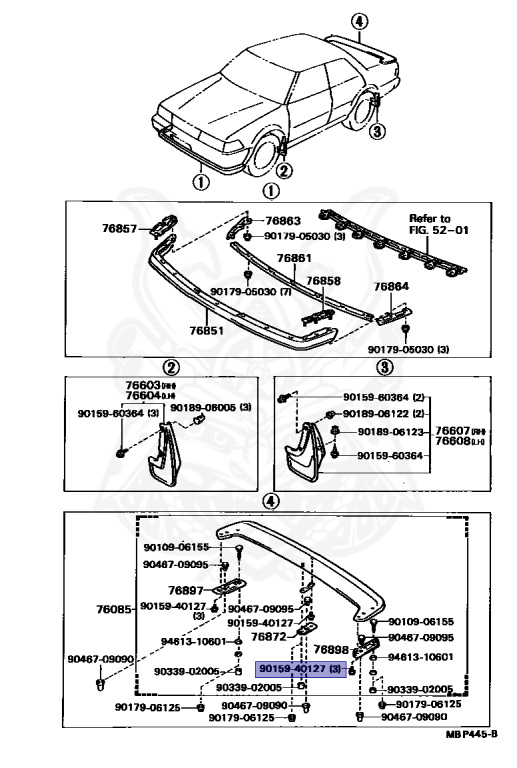 Toyota - Mark 2 - GX81 - 1990 - GRANDE TYPE - HARDTOP - Manual - 1GFE