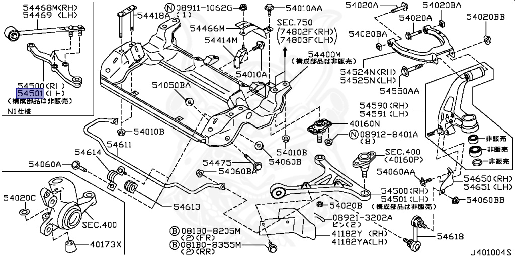 Nissan - Skyline GT-R - BNR34 - 1999 - GTR TYPE - 2-door hardtop (2K) - MANUAL MISSION 6-SPEED(MT.F6) - HI-4WD (High-Casting System) - RB26DETT