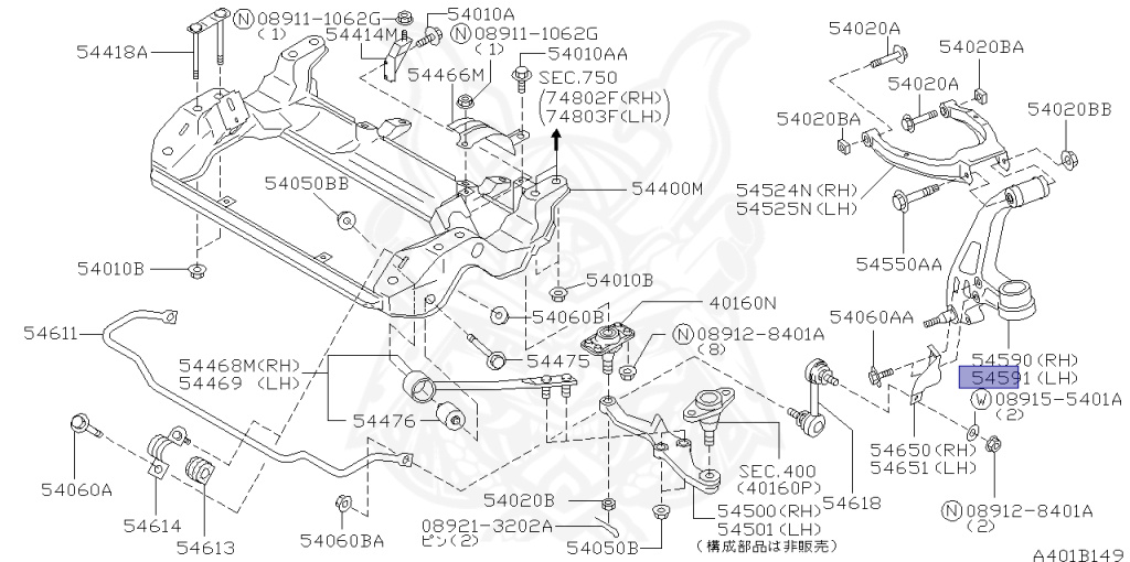 Nissan - Stagea - WC34 - 1999 - 25RS-FOUR - WAGON(W) - 4 WHEEL DRIVE(4WD) - AUTOMATIC TRANSMISSION(AT) - RB25DE