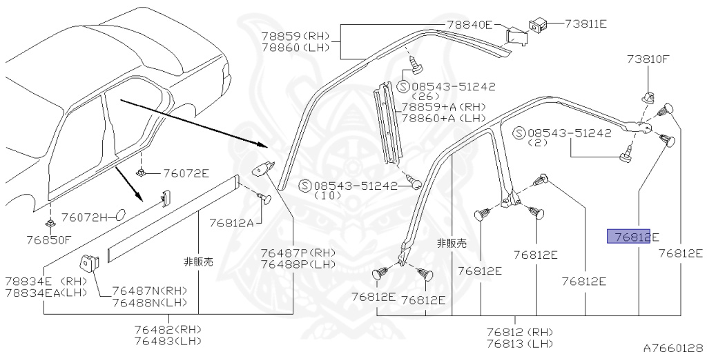 Nissan - Laurel - C35 - 1997 - Club S - HARDTOP(K) - 2 WHEEL DRIVE(2WD) - AUTOMATIC TRANSMISSION(AT) - IRS TYPE(IRS) - RB25DE