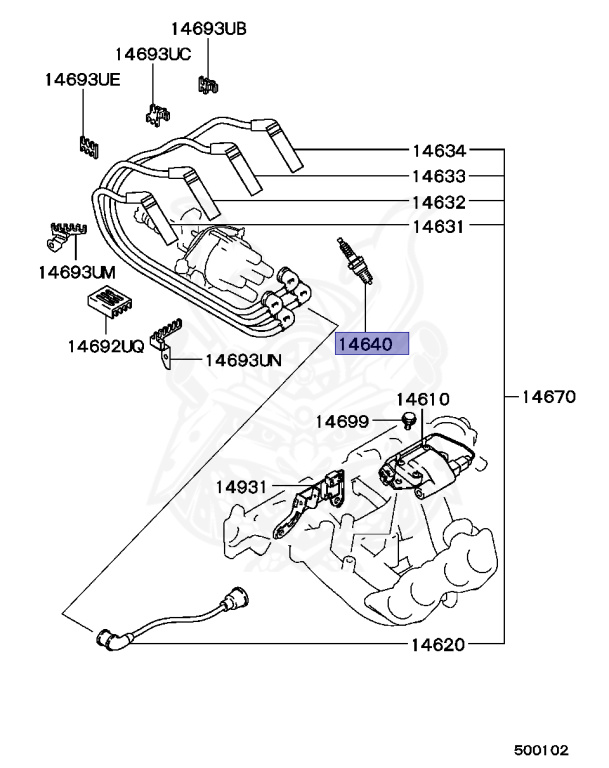 MS851357 - Mitsubishi - Spark Plug - Nengun Performance