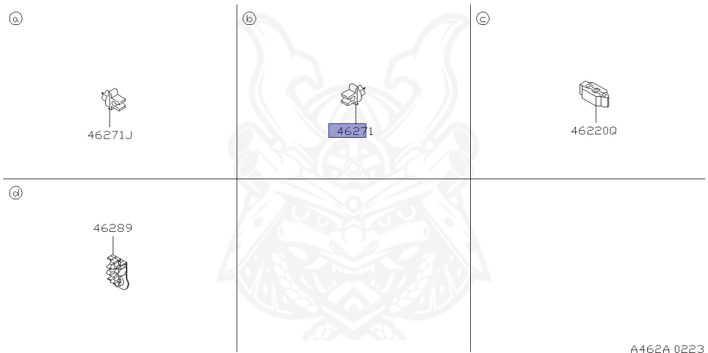 46271-W1601 - Nissan - Clamp, Brake - Nengun Performance